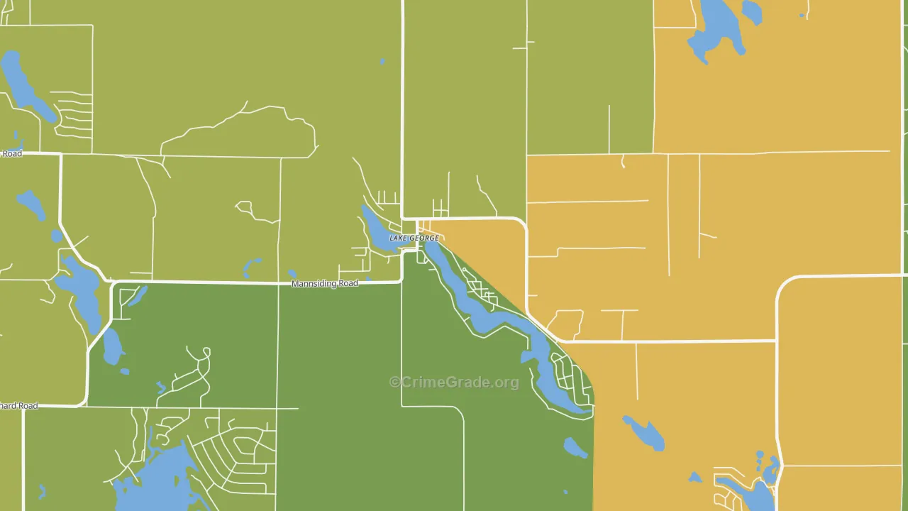 48633, MI Map of Drug-Related Crime Rates