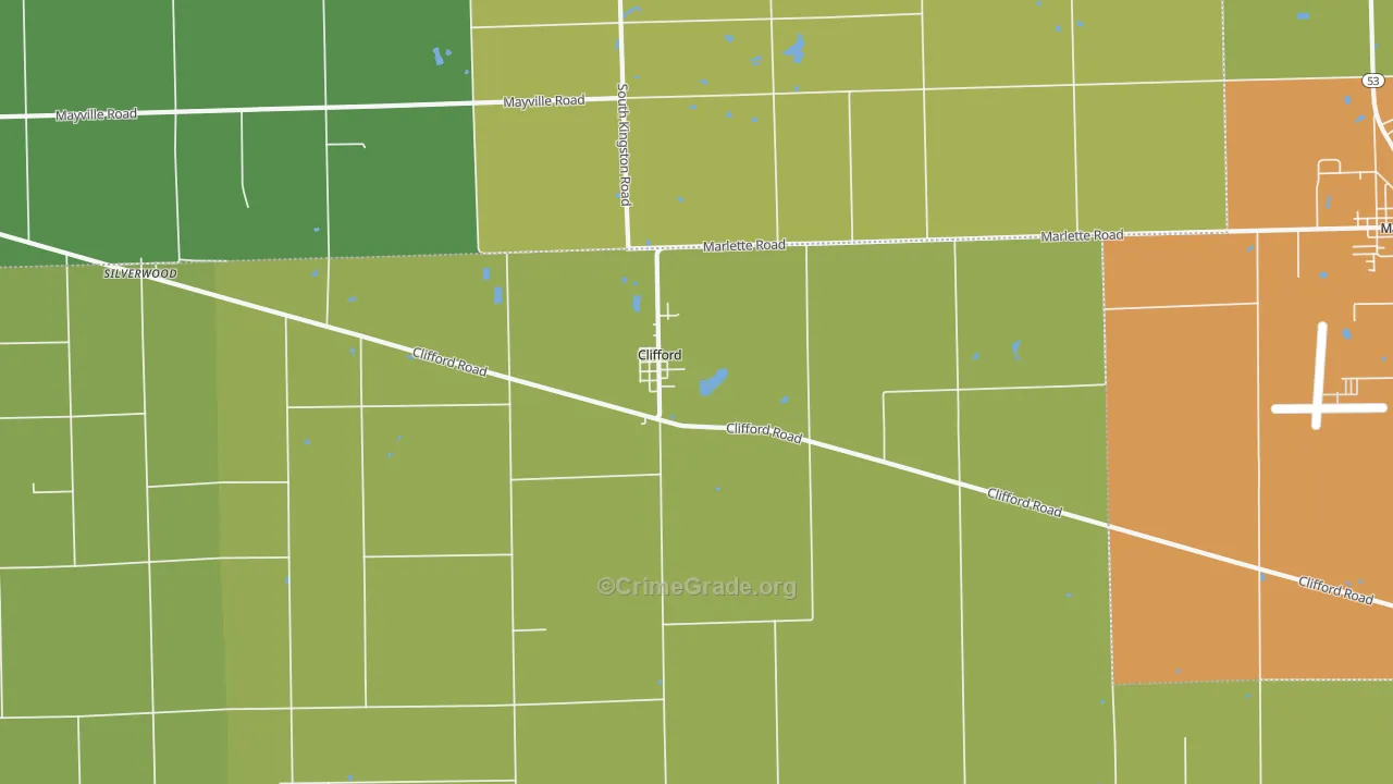 48727, MI Map of Drug-Related Crime Rates