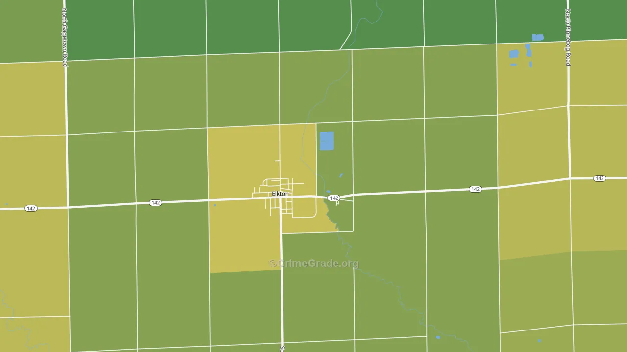 48731, MI Map of Drug-Related Crime Rates