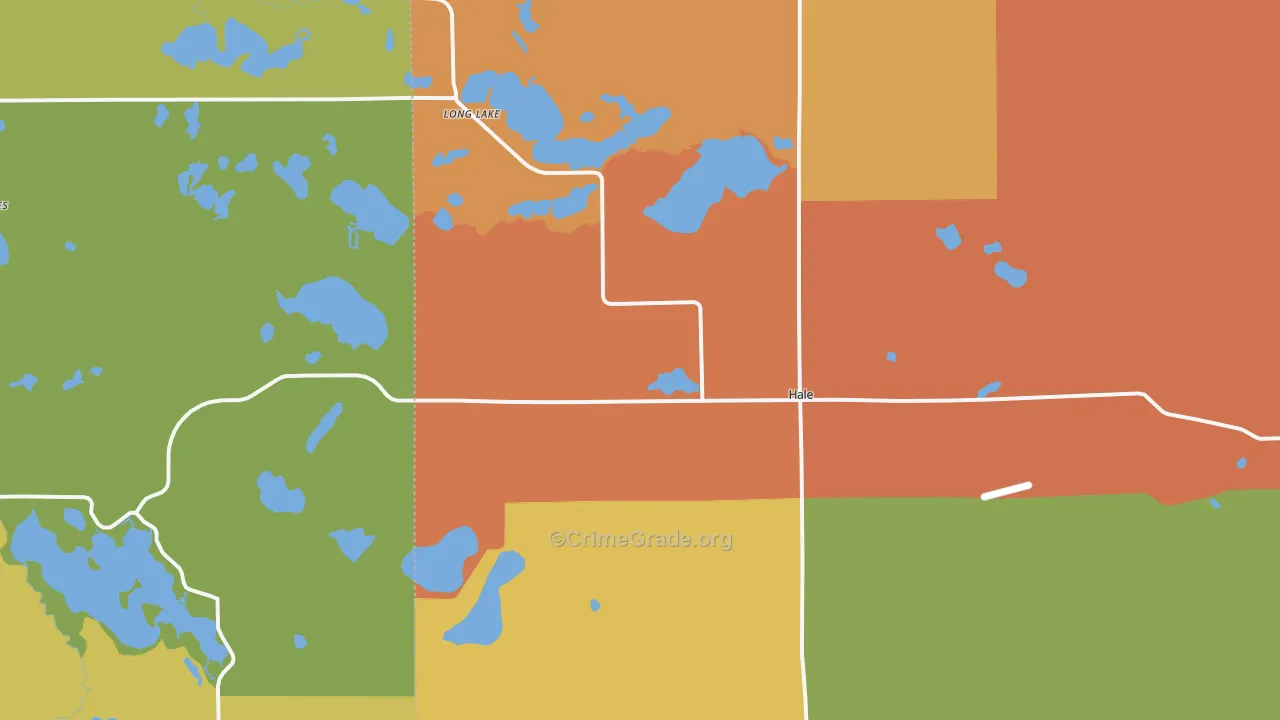 48739, MI Map of Drug-Related Crime Rates