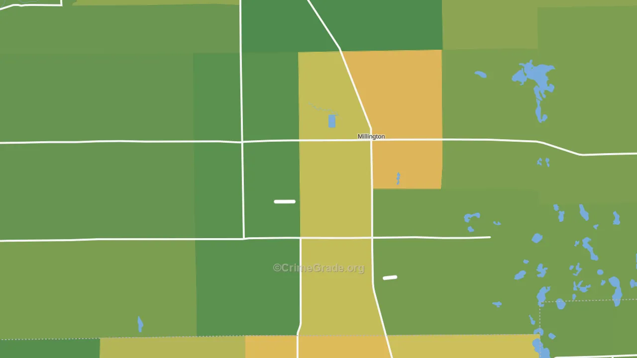 48746, MI Map of Drug-Related Crime Rates