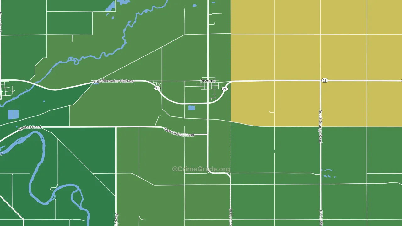 48873, MI Map of Drug-Related Crime Rates