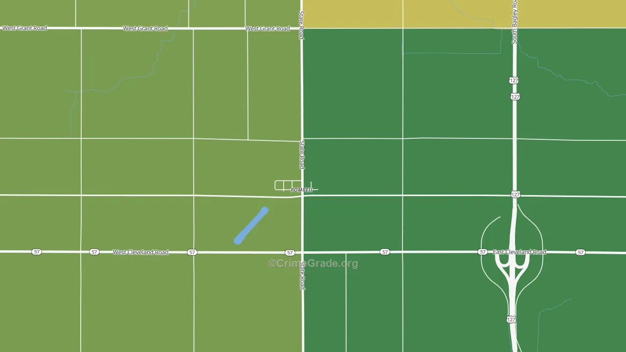 48874, MI Map of Drug-Related Crime Rates