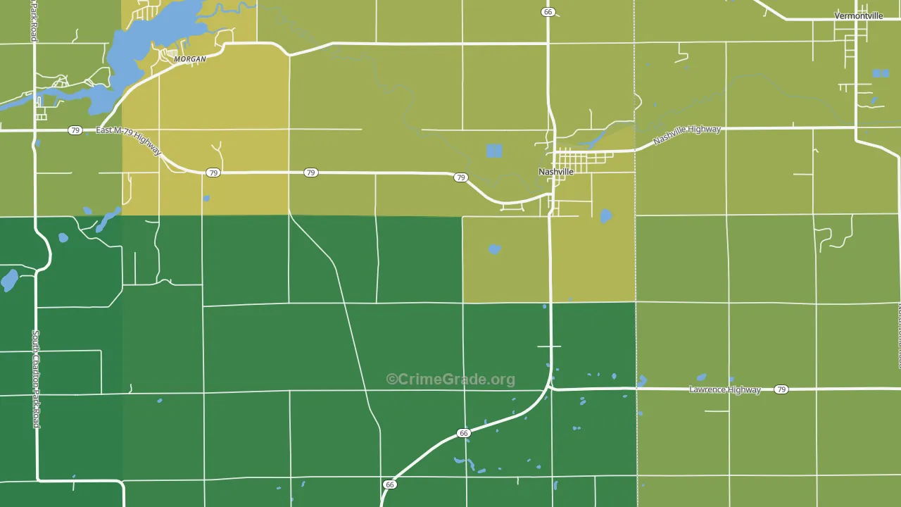 49073, MI Map of Drug-Related Crime Rates