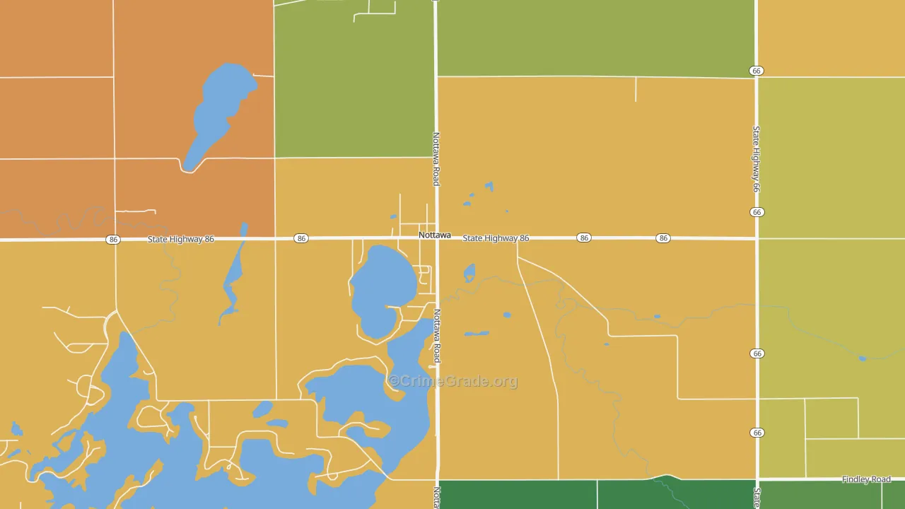 49075, MI Map of Drug-Related Crime Rates