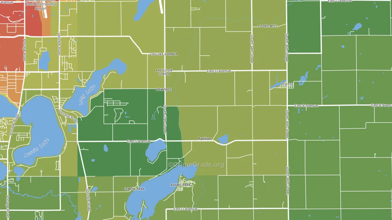 49088, MI Map of Drug-Related Crime Rates