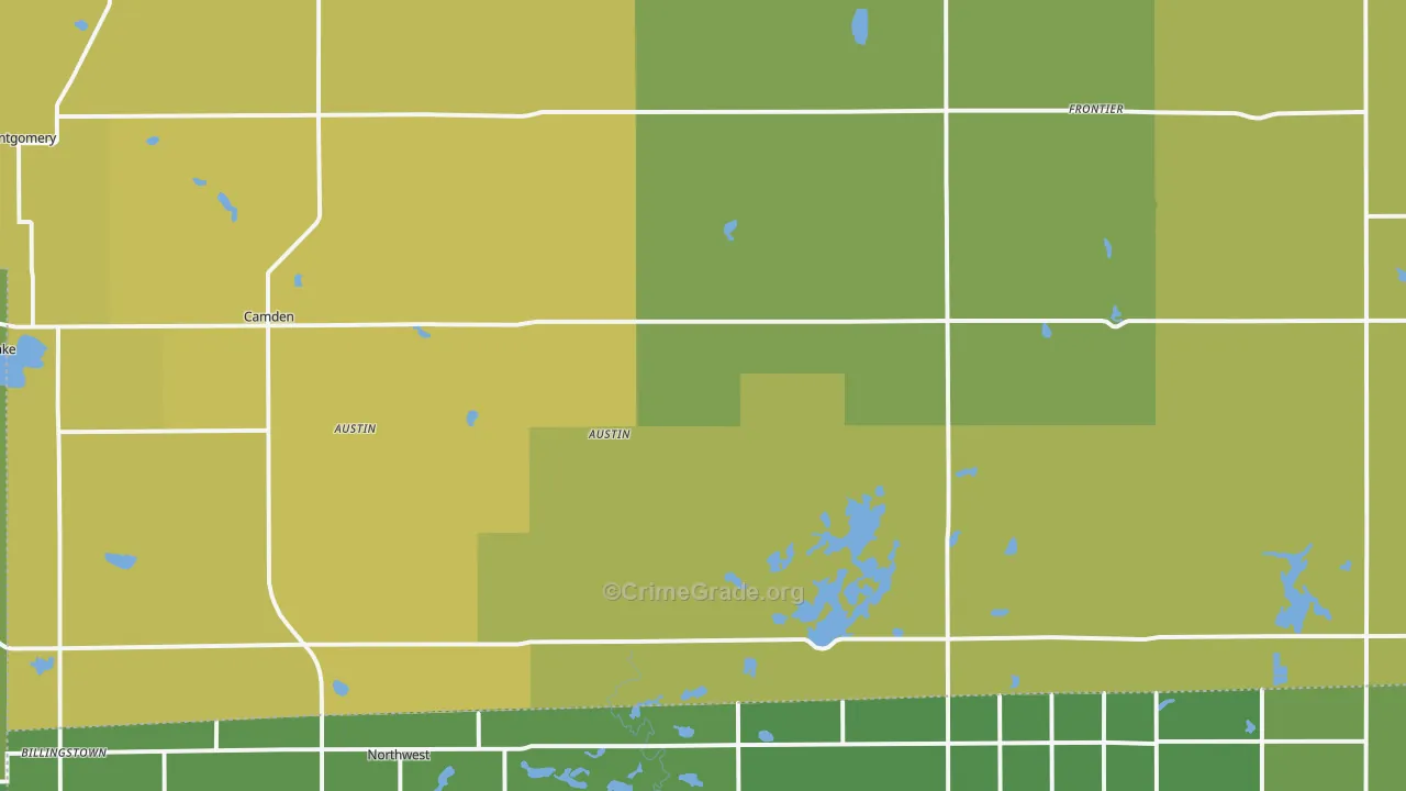 49232, MI Map of Drug-Related Crime Rates