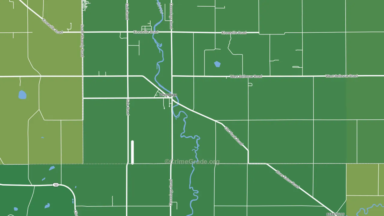 49264, MI Map of Drug-Related Crime Rates