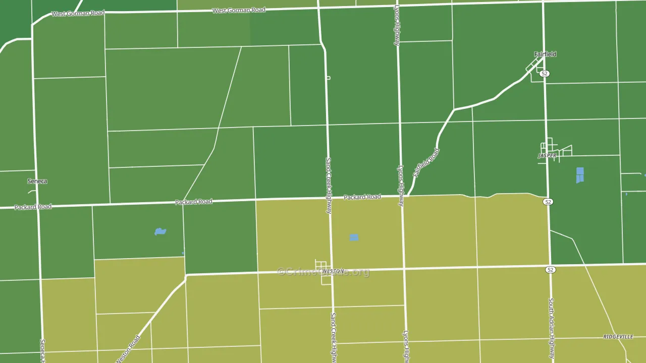 49279, MI Map of Drug-Related Crime Rates
