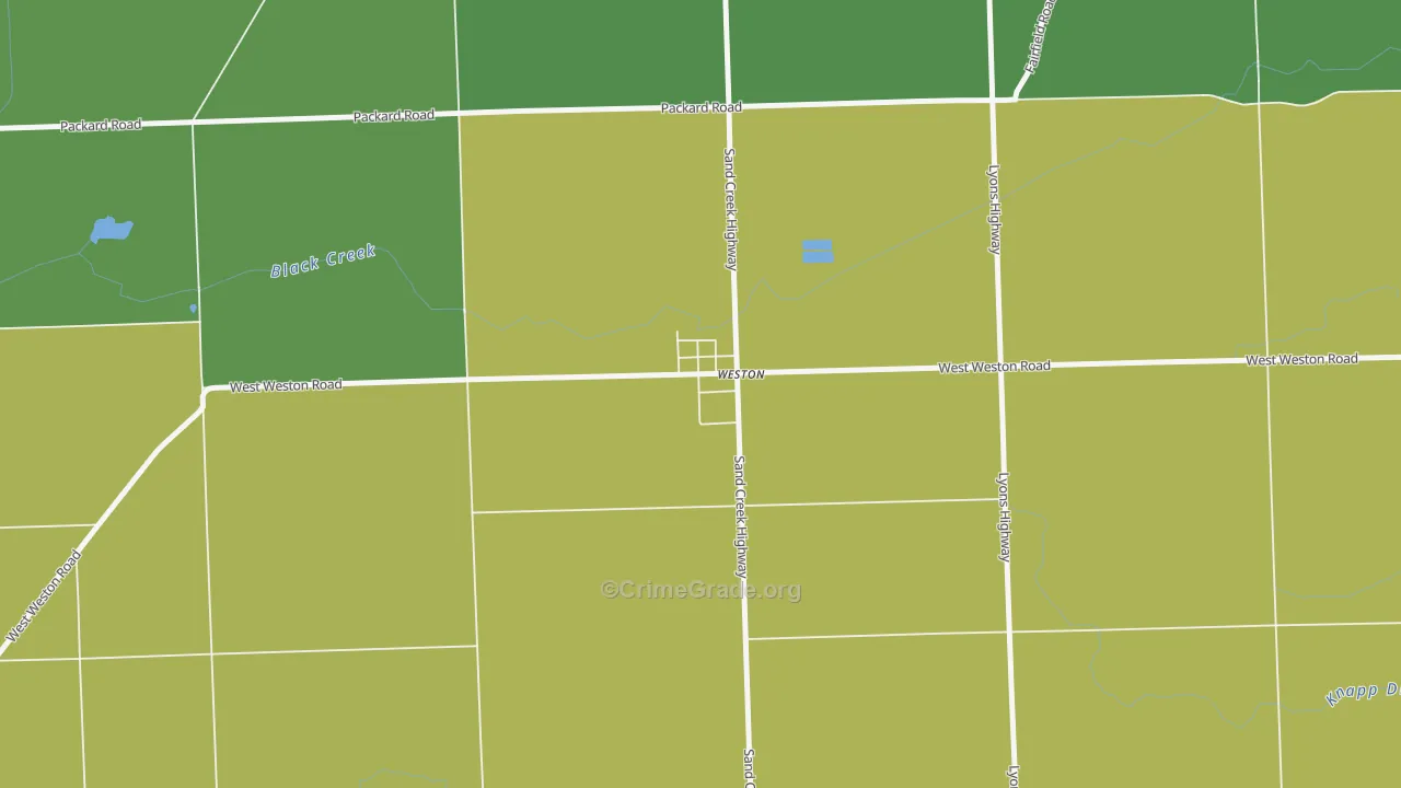49289, MI Map of Drug-Related Crime Rates