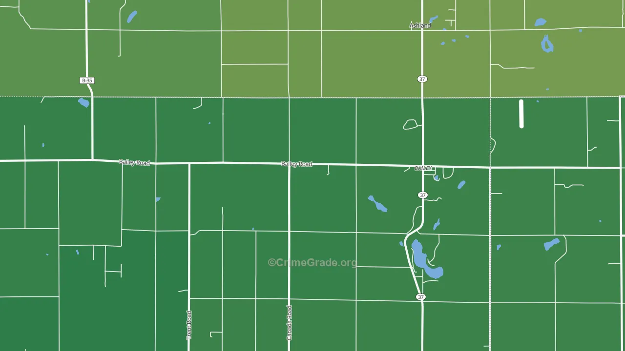49303, MI Map of Drug-Related Crime Rates