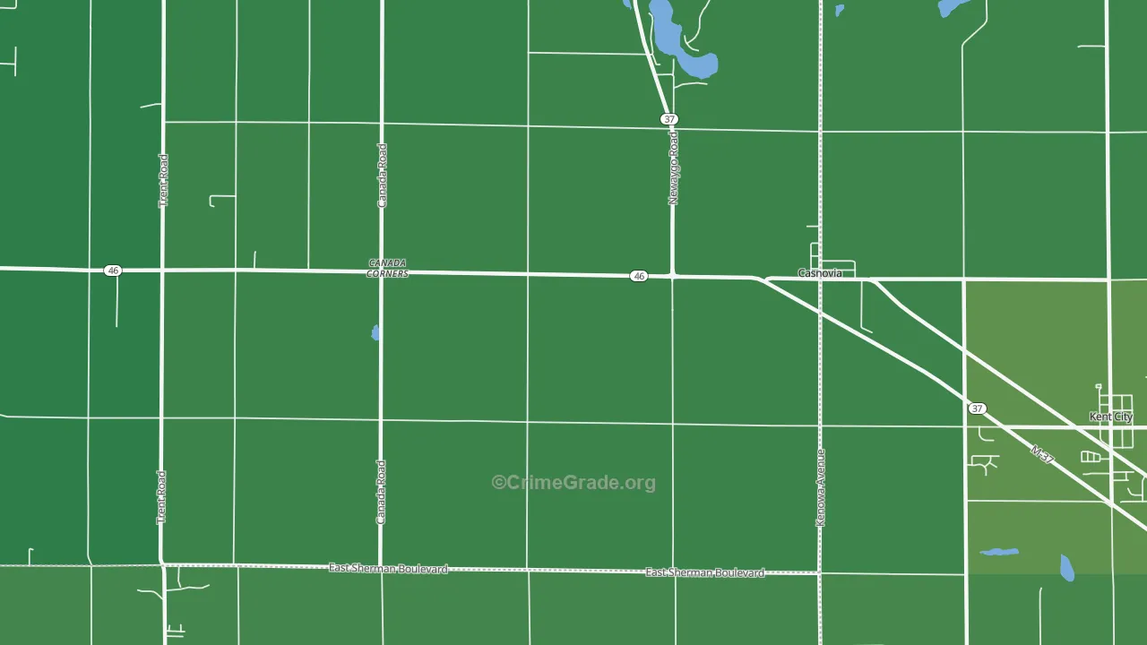 49318, MI Map of Drug-Related Crime Rates