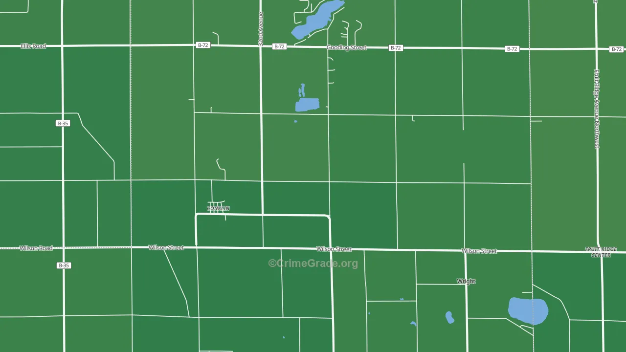 49403, MI Map of Drug-Related Crime Rates