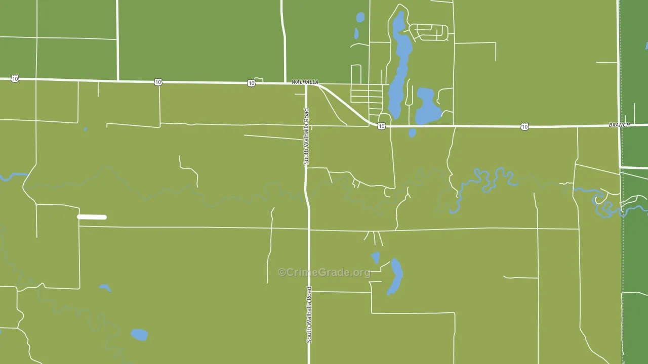 49458, MI Map of Drug-Related Crime Rates