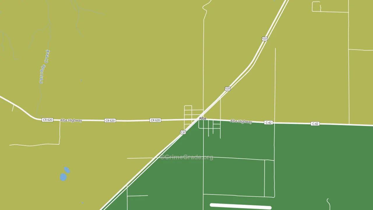 49611, MI Map of Drug-Related Crime Rates