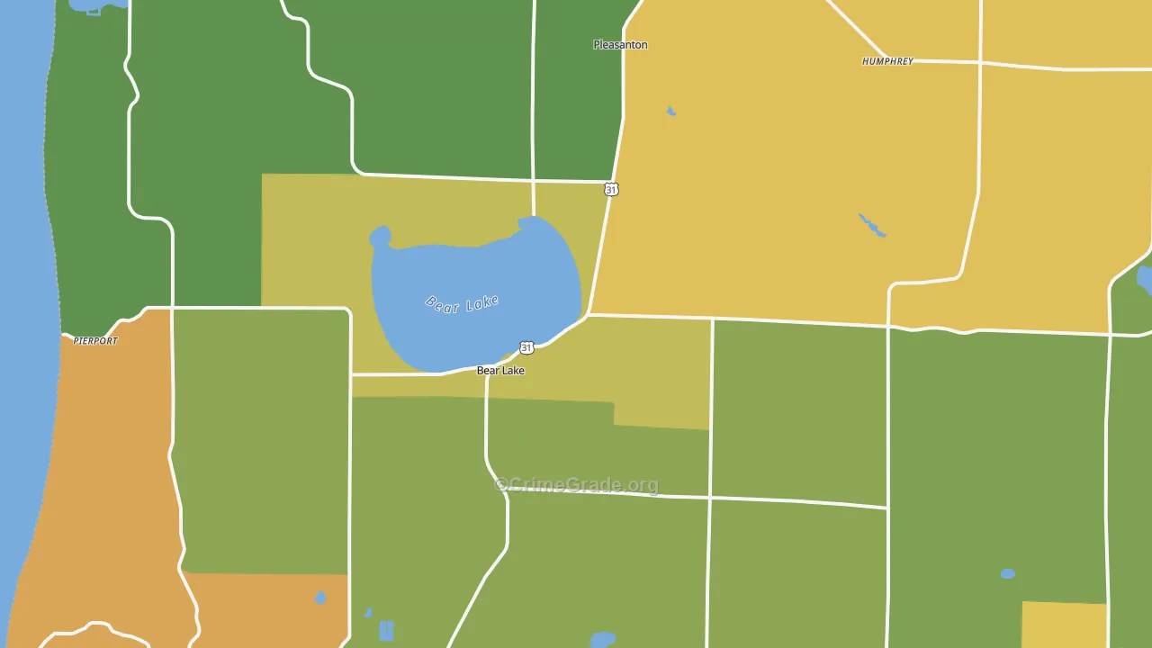 49614, MI Map of Drug-Related Crime Rates