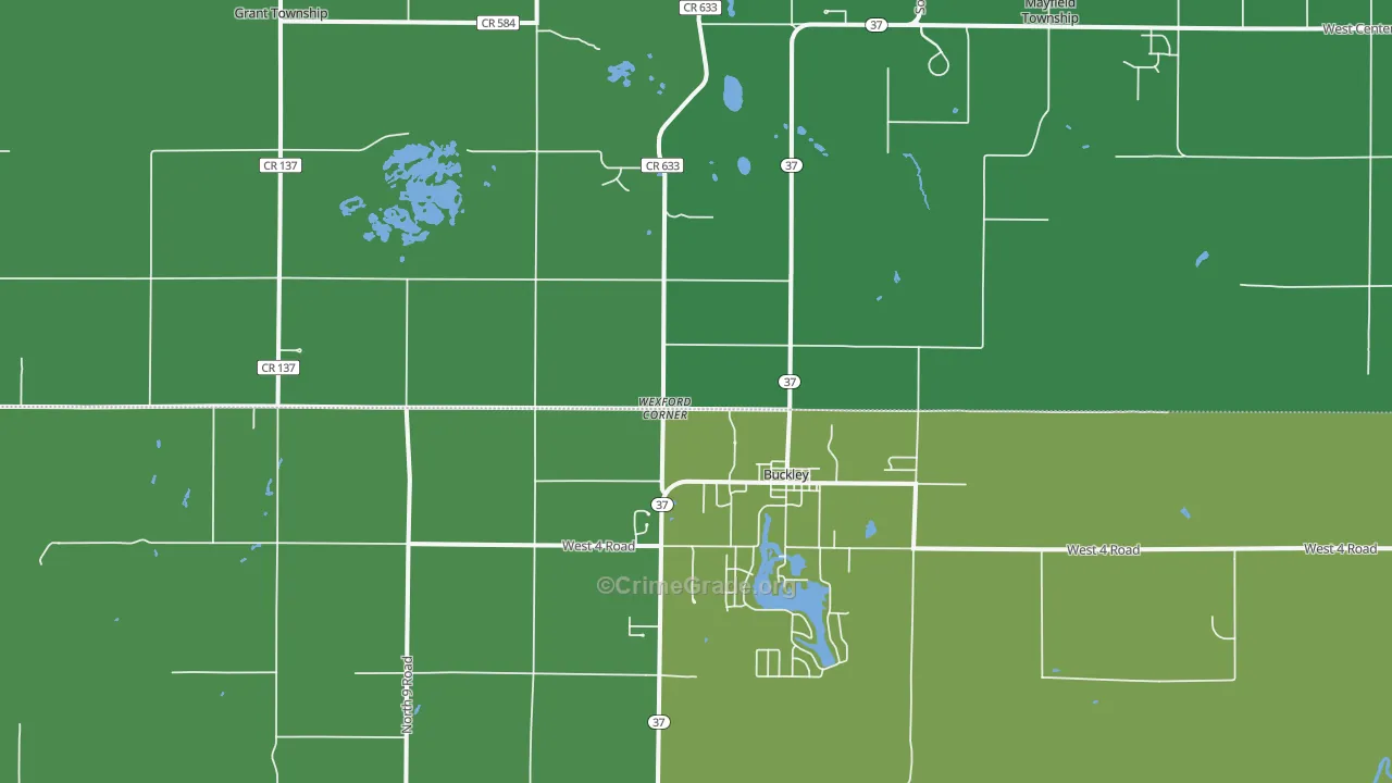 49620, MI Map of Drug-Related Crime Rates