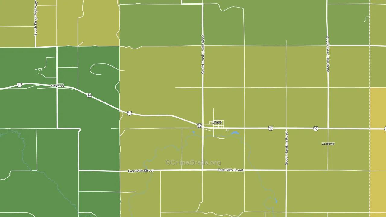49623, MI Map of Drug-Related Crime Rates
