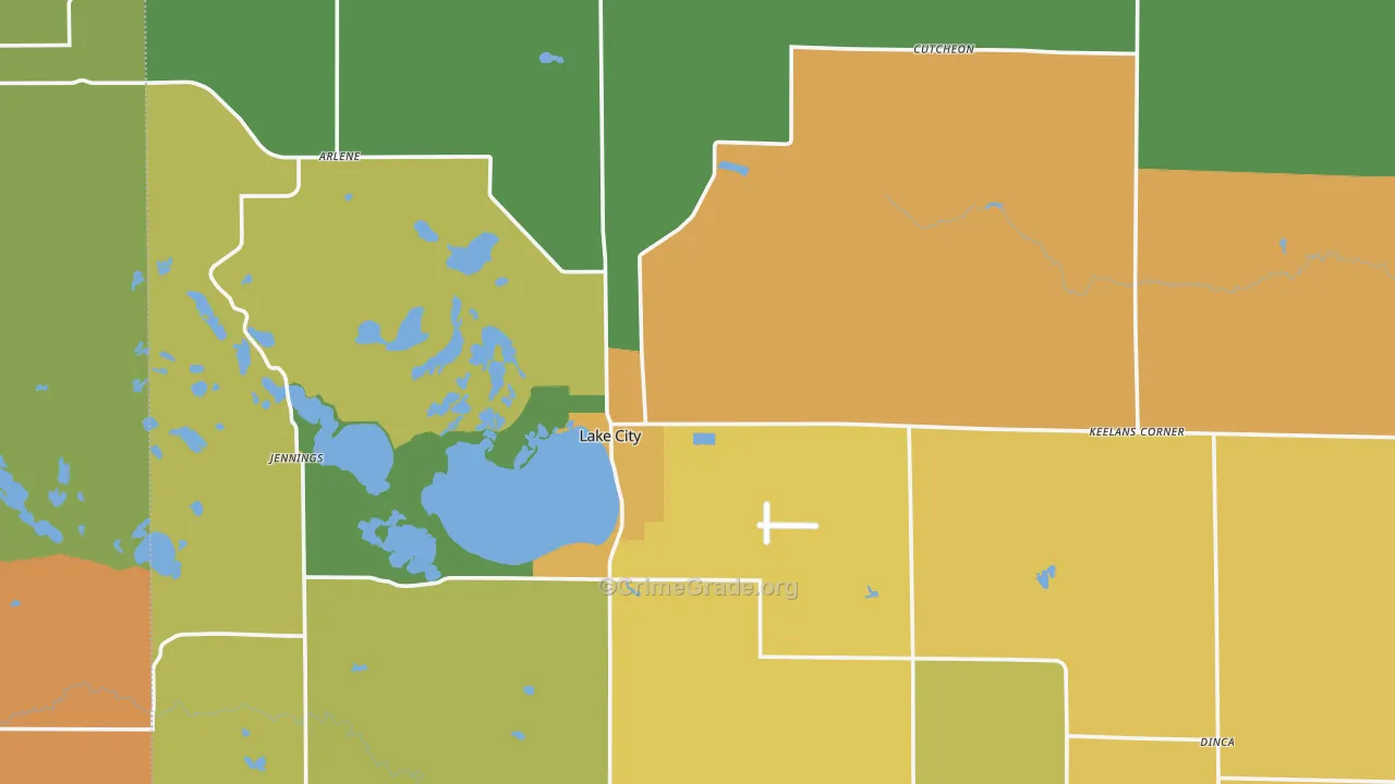 49651, MI Map of Drug-Related Crime Rates