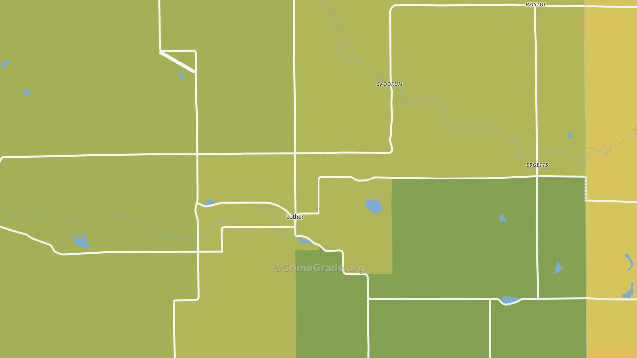 49656, MI Map of Drug-Related Crime Rates