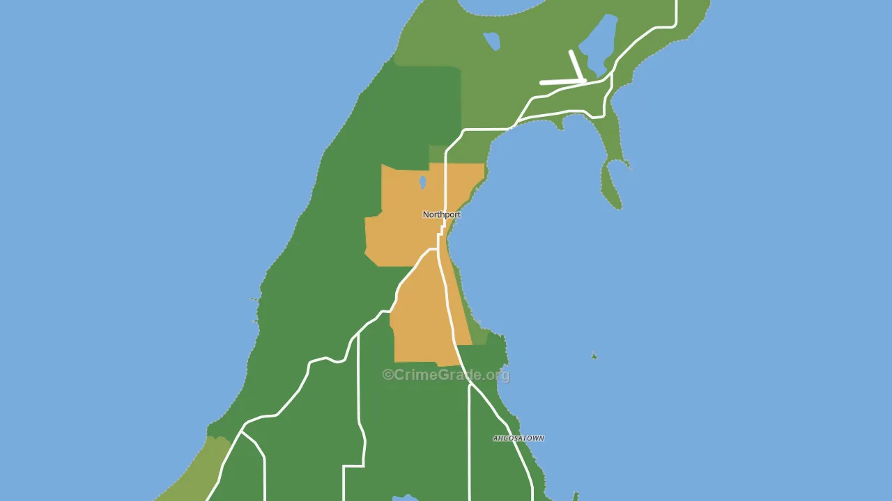 49670, MI Map of Drug-Related Crime Rates