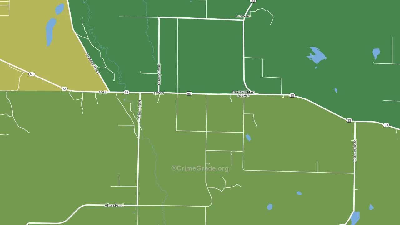 49705, MI Map of Drug-Related Crime Rates