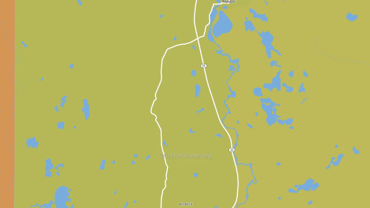 49879, MI Map of Drug-Related Crime Rates