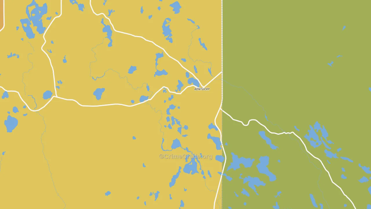 49895, MI Map of Drug-Related Crime Rates