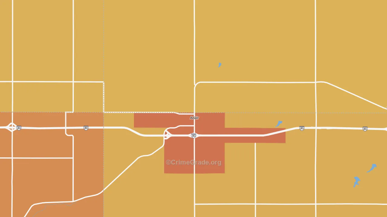 50002, IA Map of Drug-Related Crime Rates