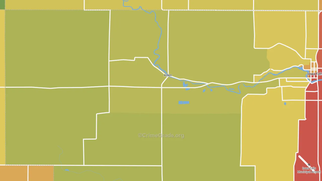 50006, IA Map of Drug-Related Crime Rates