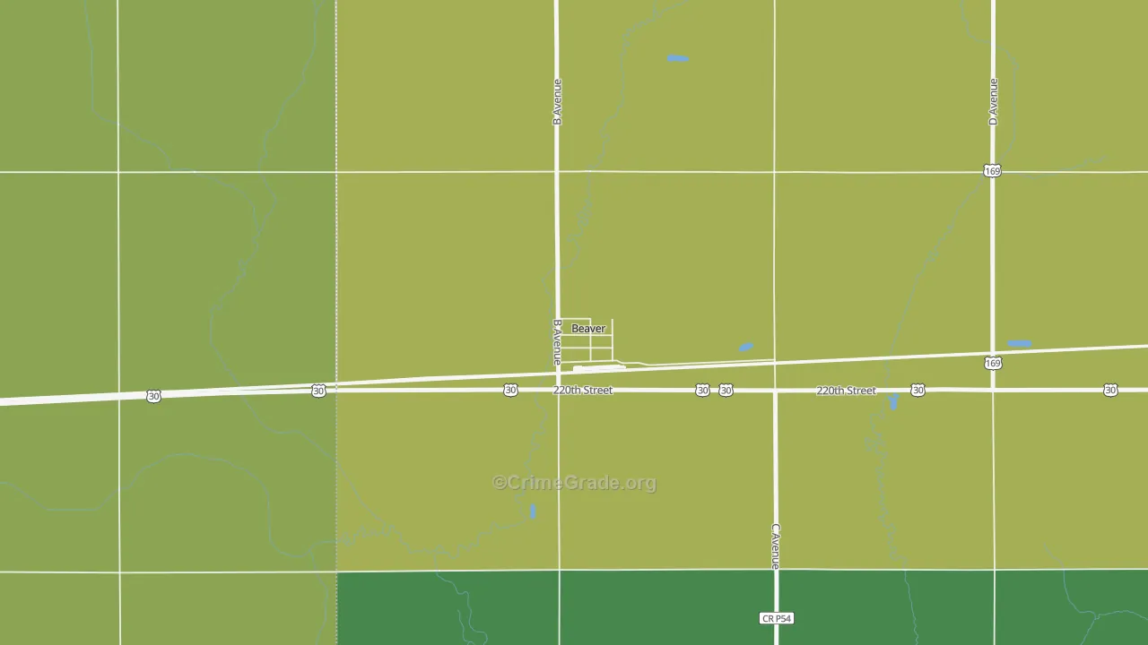 50031, IA Map of Drug-Related Crime Rates