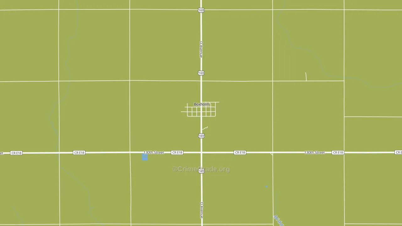 50040, IA Map of Drug-Related Crime Rates