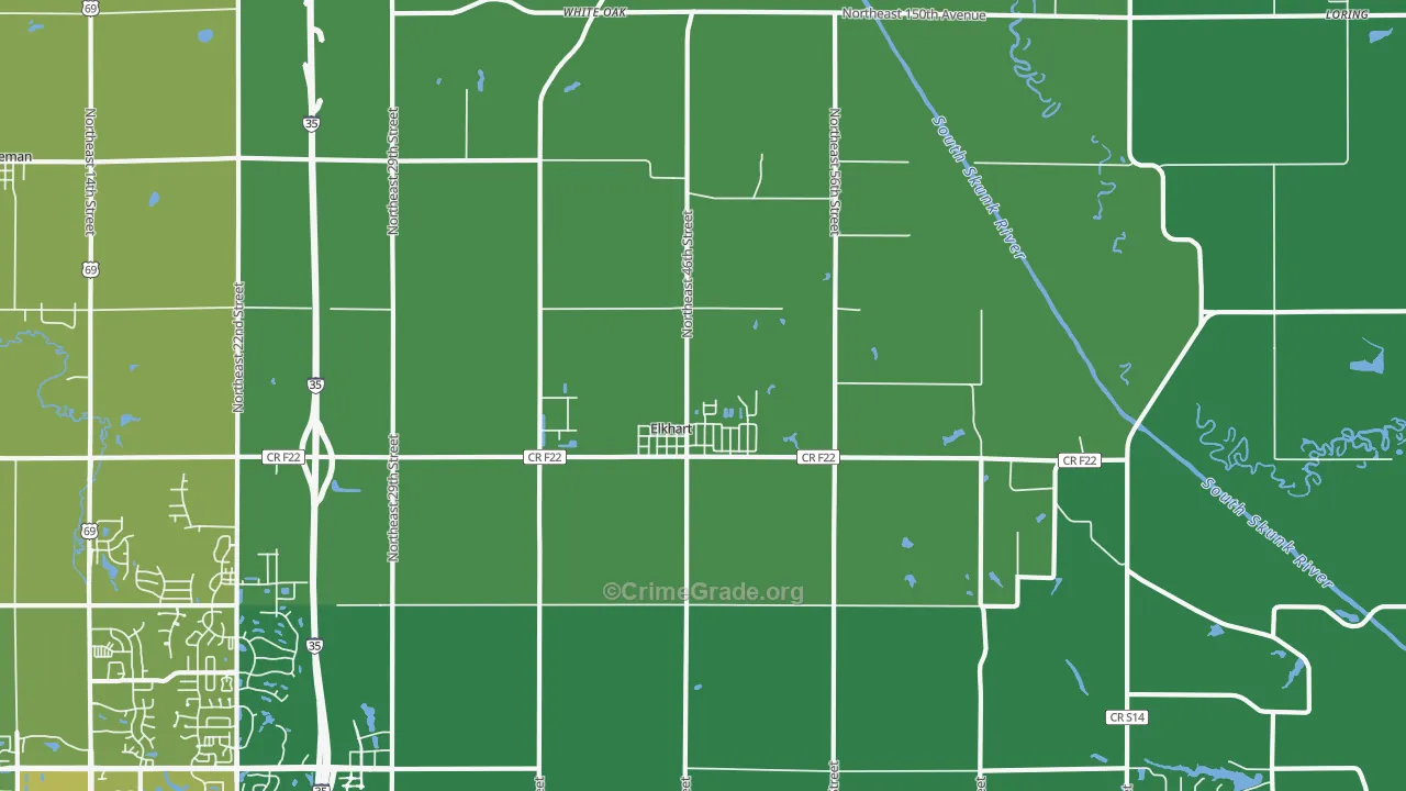 50073, IA Map of Drug-Related Crime Rates