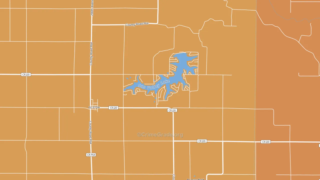 50074, IA Map of Drug-Related Crime Rates