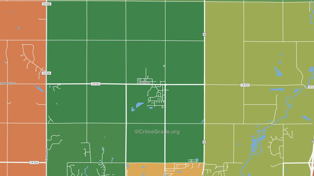50105, IA Map of Drug-Related Crime Rates