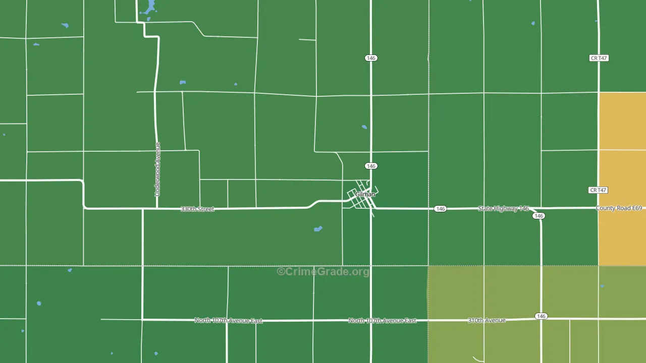 50106, IA Map of Drug-Related Crime Rates