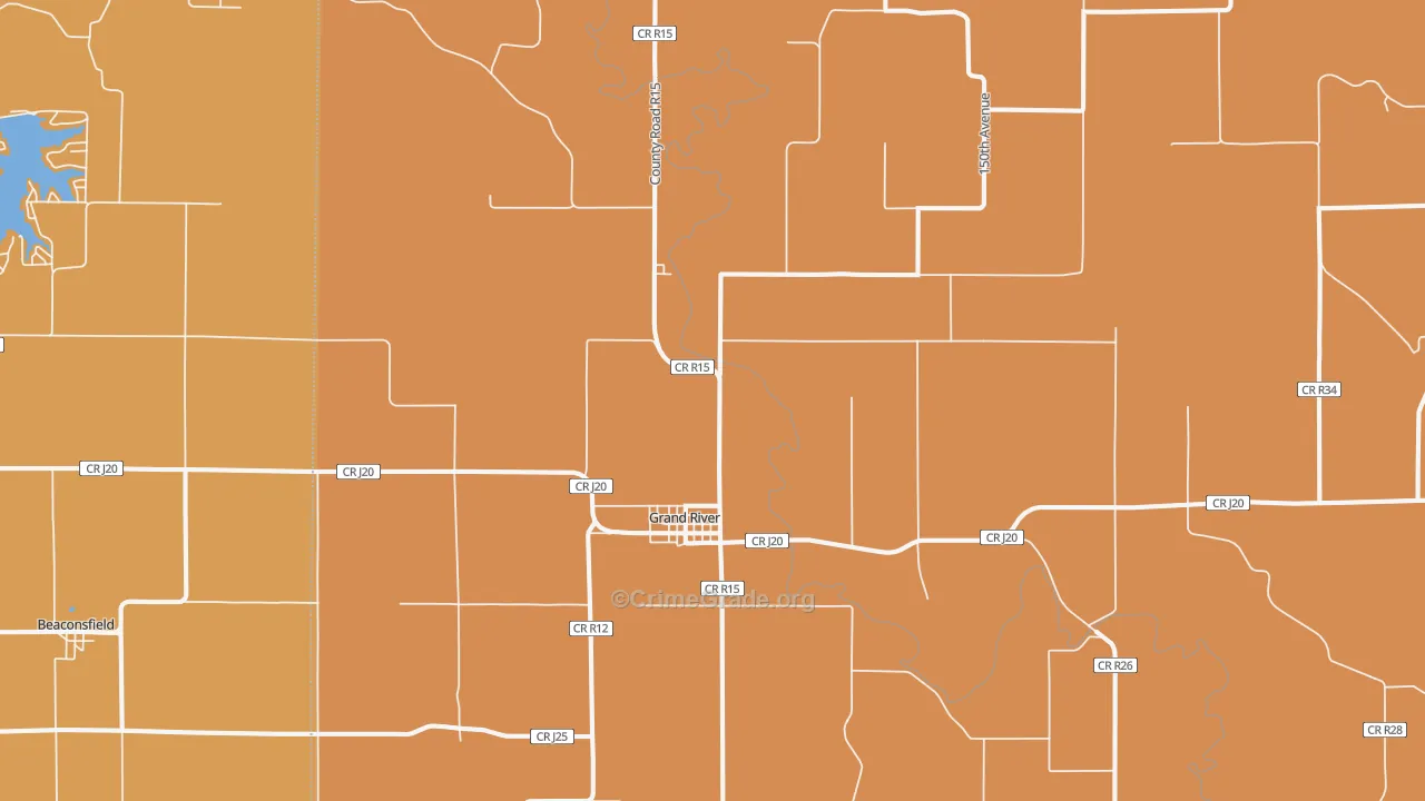 50108, IA Map of Drug-Related Crime Rates
