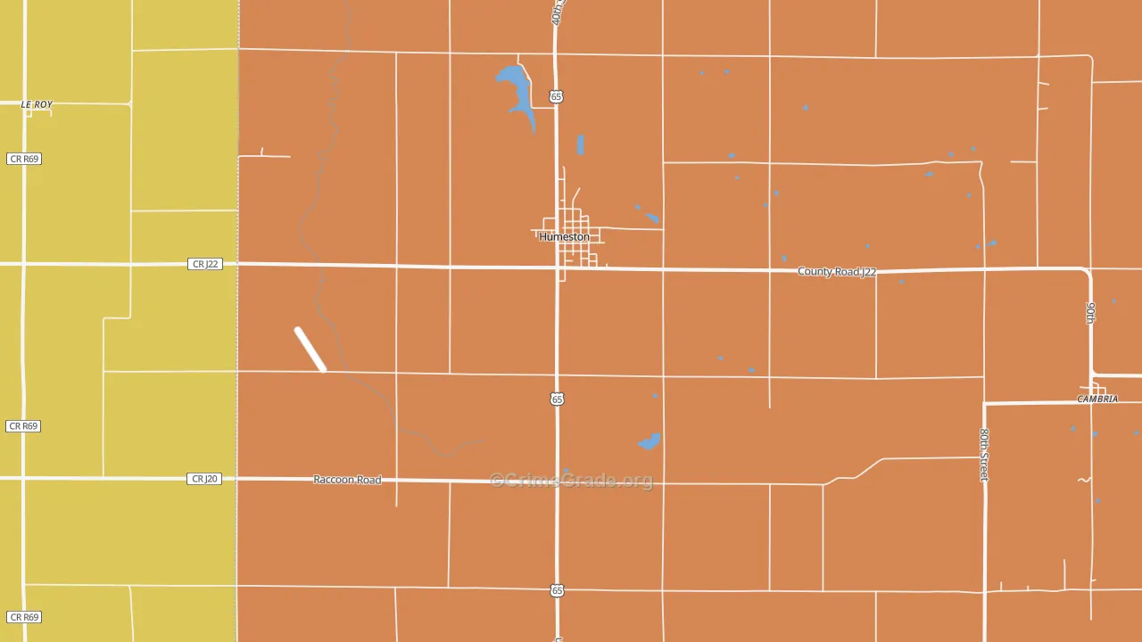 50123, IA Map of Drug-Related Crime Rates