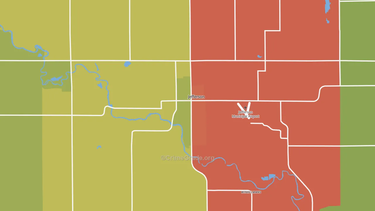 50129, IA Map of Drug-Related Crime Rates
