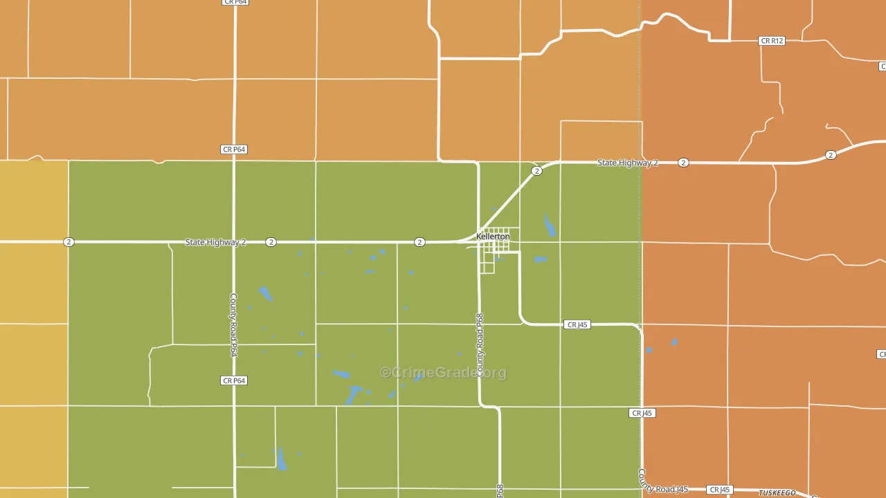 50133, IA Map of Drug-Related Crime Rates