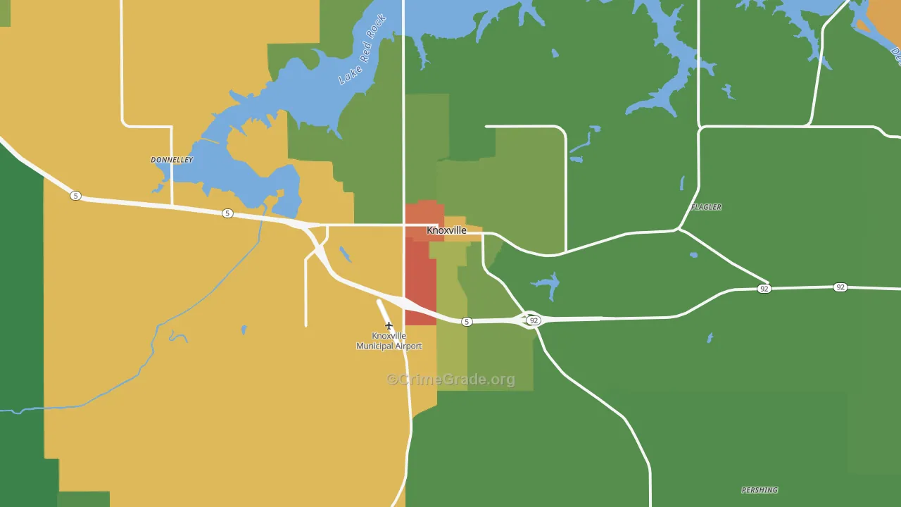 50138, IA Map of Drug-Related Crime Rates