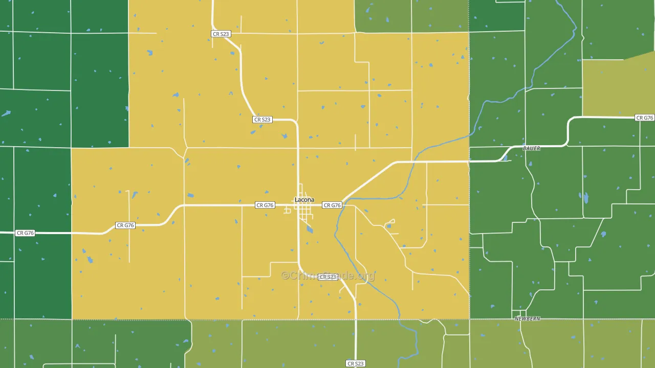 50139, IA Map of Drug-Related Crime Rates