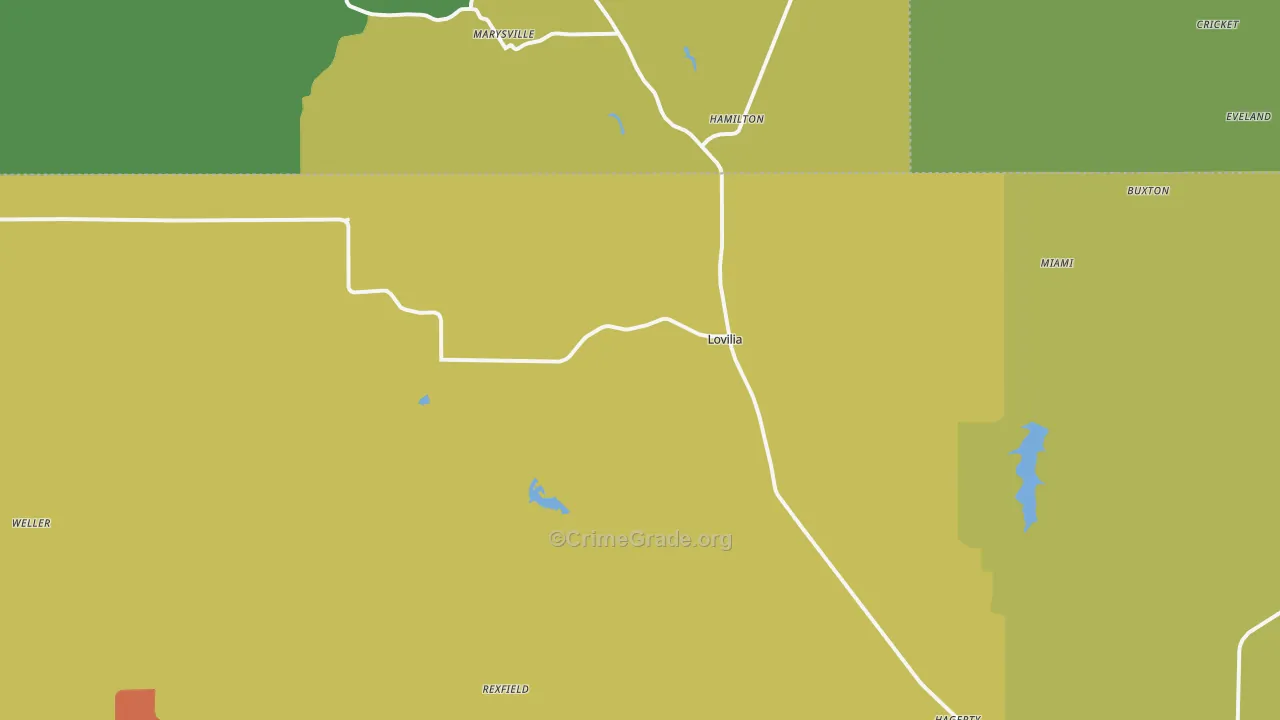 50150, IA Map of Drug-Related Crime Rates