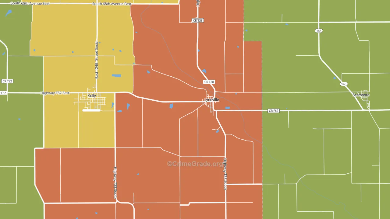 50153, IA Map of Drug-Related Crime Rates