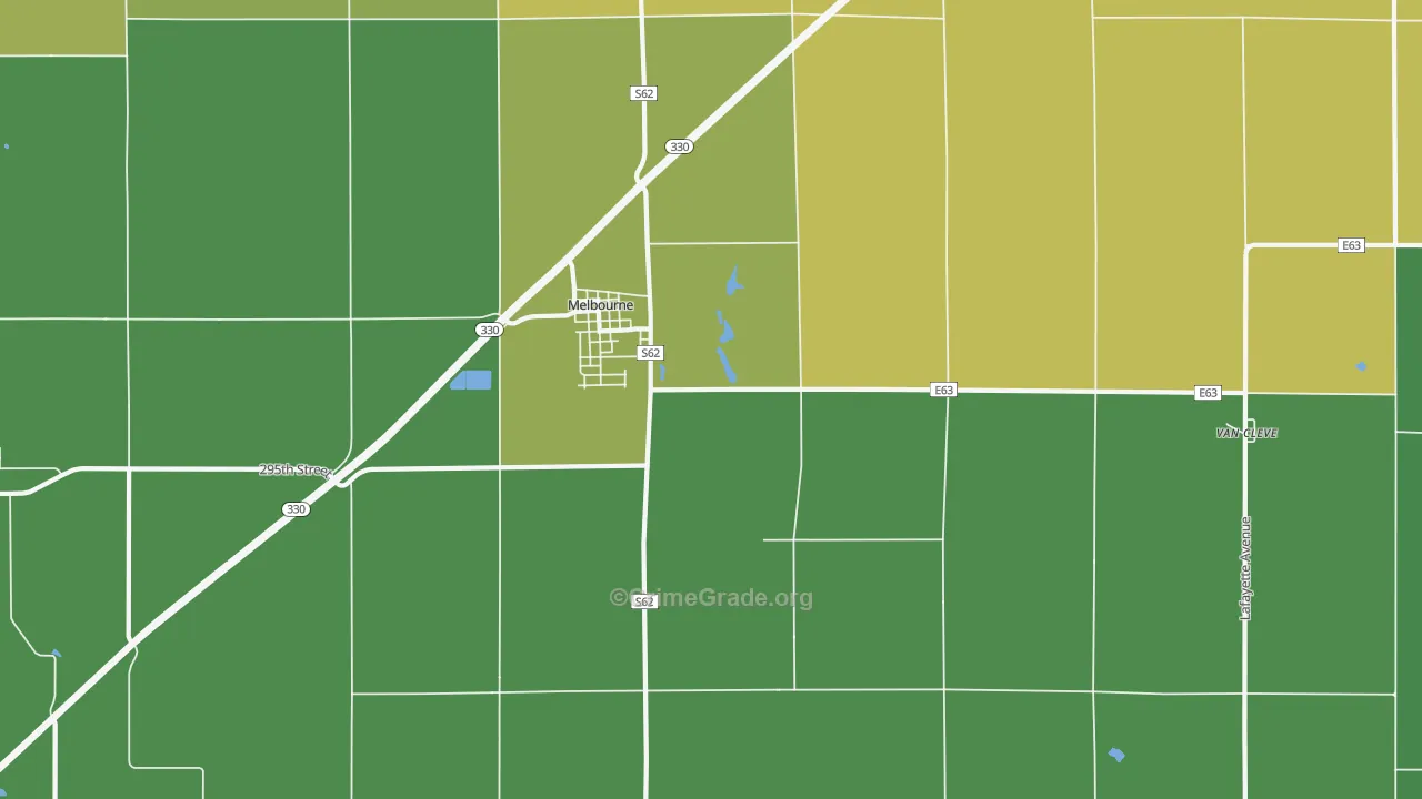 50162, IA Map of Drug-Related Crime Rates
