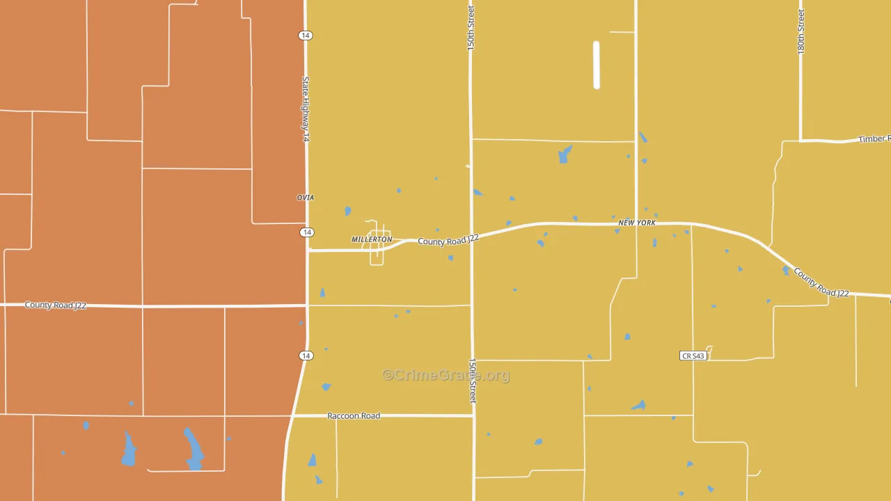 50165, IA Map of Drug-Related Crime Rates