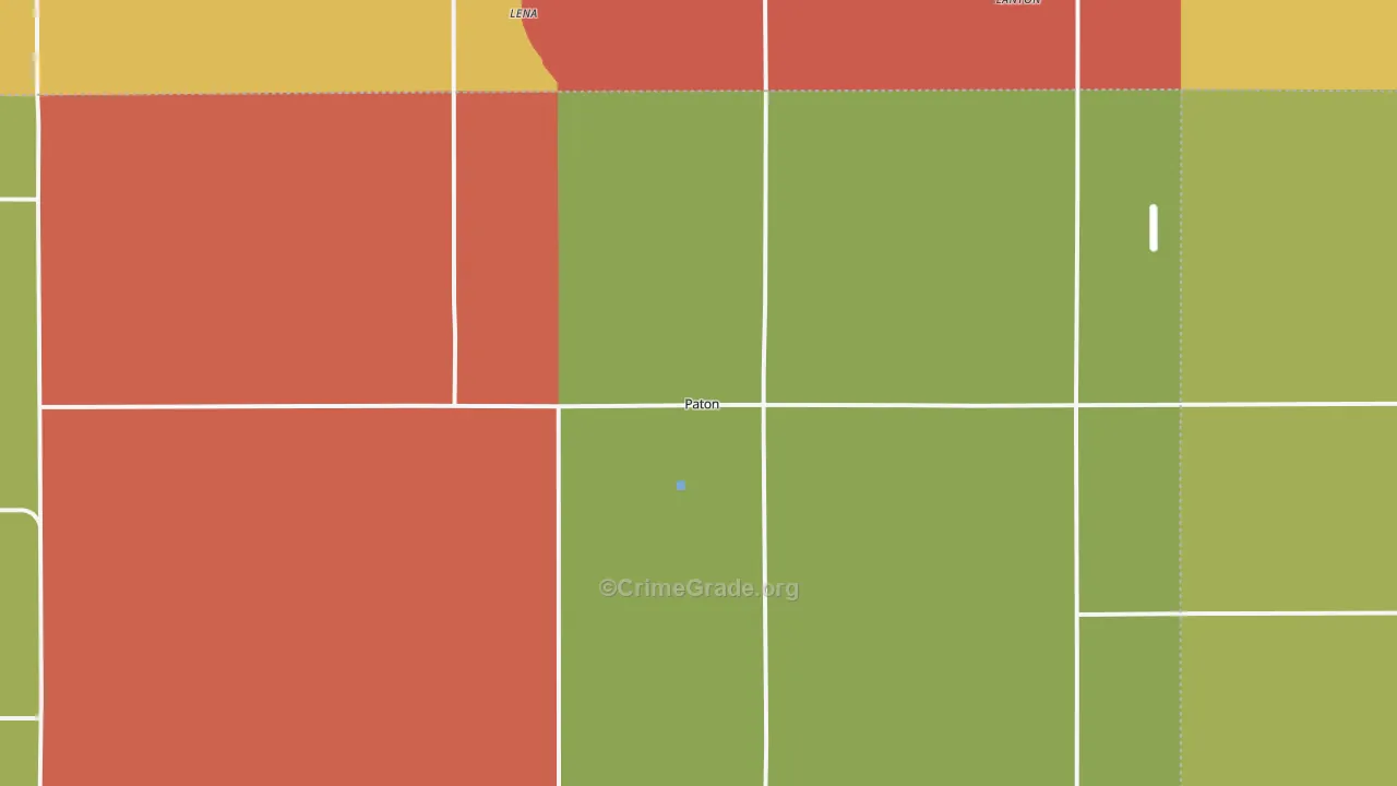 50217, IA Map of Drug-Related Crime Rates