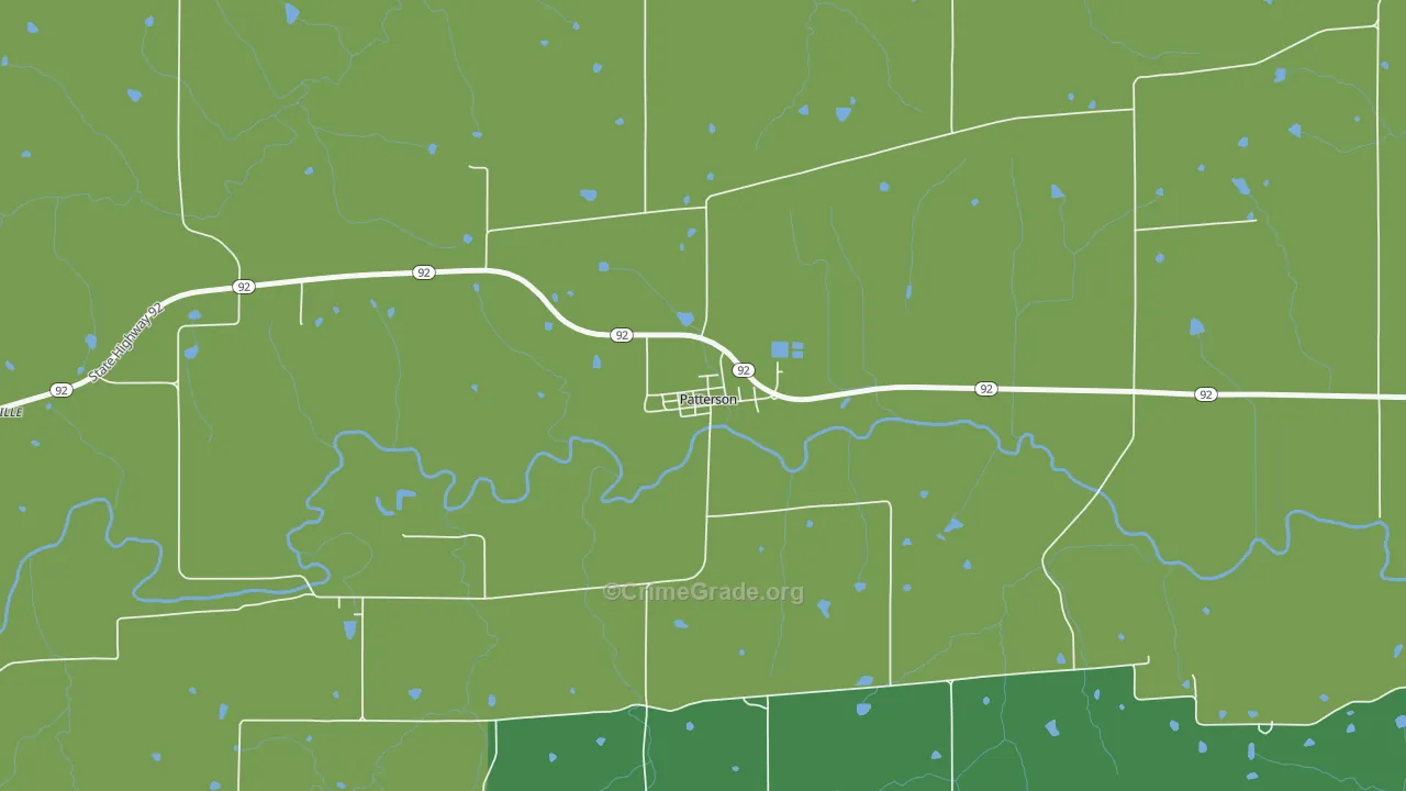 50218, IA Map of Drug-Related Crime Rates