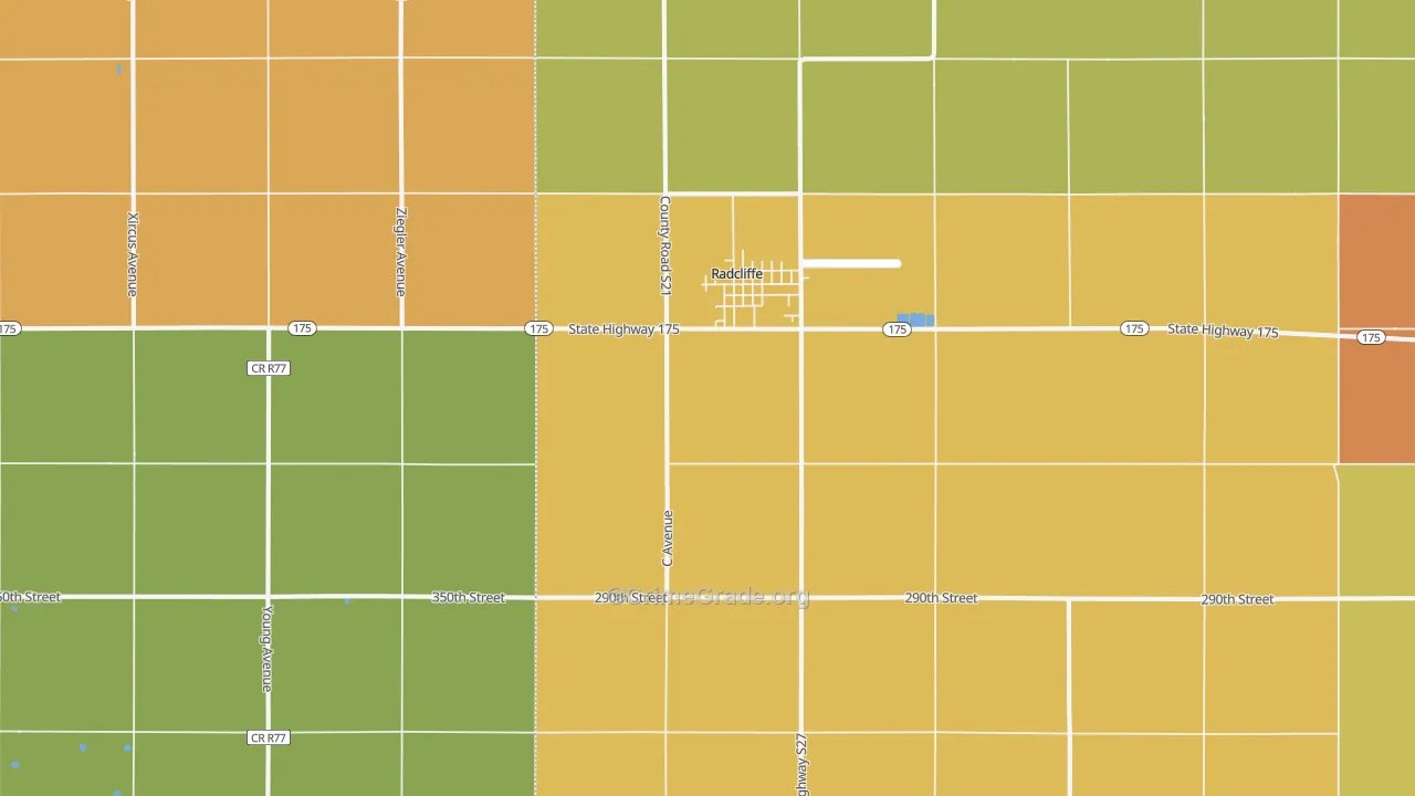50230, IA Map of Drug-Related Crime Rates