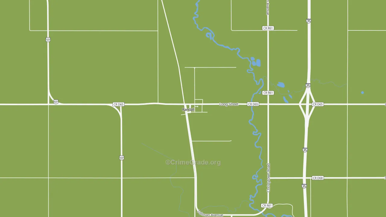 50231, IA Map of Drug-Related Crime Rates